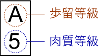 肉のランクについて